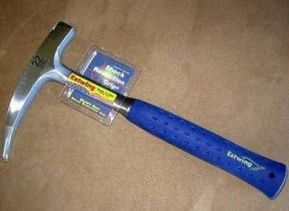 VISHAL Geological Hammer Estwing E3 22P Pointed Tip Prospecting 22oz Rock Pick Geological Hammer similar to Estwing Speciality Hammer