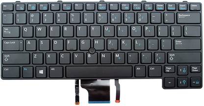 SellZone Replacement Laptop Keyboard For Latitude 6430u Backlit Keyboard with Pointer Internal Laptop-size Laptop Keyboard