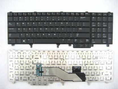 SellZone Replacement Laptop Keyboard For Latitude E5520, E5530, E6520, E6530, E6540, DY26D Internal Laptop-size Laptop Keyboard Compatible with Desktop, Laptop, Mac