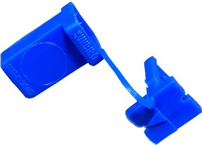 Engarc 400pcs Blue Drum Seal, Tanker Seal, Plastic Security Small Seal Lock