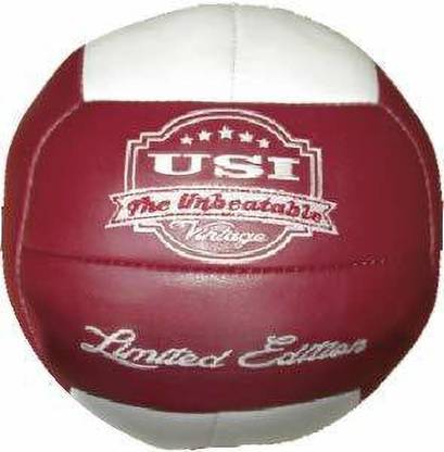 USI UNIVERSAL Medicine Ball , 5Kg Vintage Medicine Ball , Ideal for Home Gym Exercises Medicine Ball
