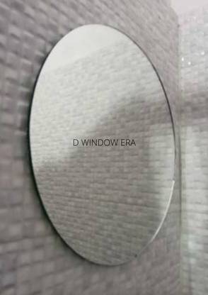 windowera NO DRILL REQUIRE, EASY STICK, SIZE 10" Bathroom Mirror