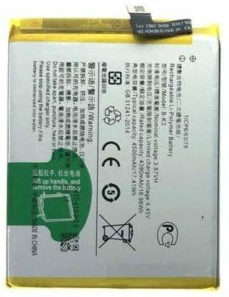 Zoronic Mobile Battery For  Vivo S1 Pro B-K3 (4500mAH) with 30 Days Replacement Warranty