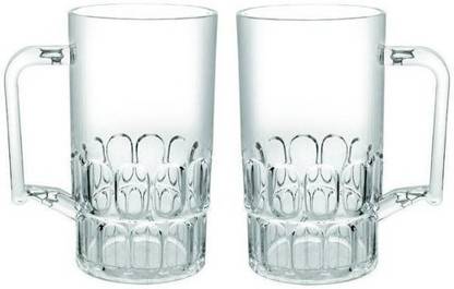 Everbuy Beer With Handle (250 ml) For Parties Diwali Gift Plastic Beer Mug