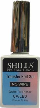 Shills Professional UV LED No Wipe Quick Transfer Foil Gel Clear