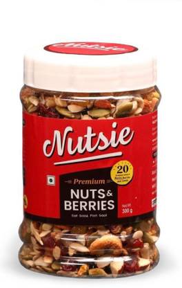 nutsie Nuts, Seeds and Berries | Healthy and Nutritious Snacks Assorted Seeds & Nuts