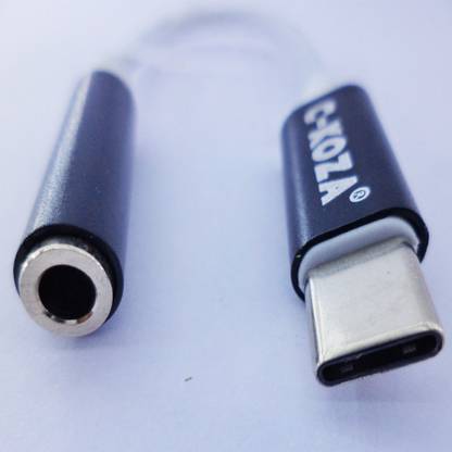 C KOZA Multicolor TYPE C TO AUDIO WIRED Phone Converter