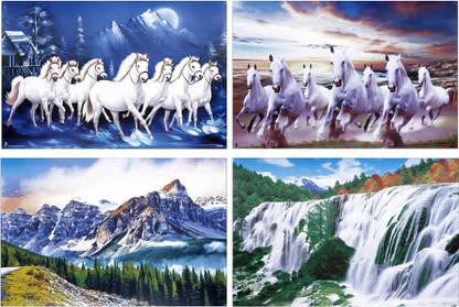 Vastu All Type Photos Pack of-04 Fine Art Print