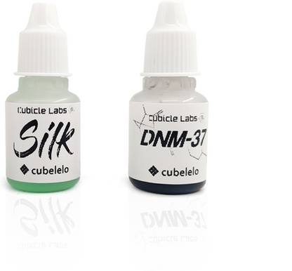 Cubelelo Cubicle Labs 10ml Bundle (DNM-37+Silk) Speedcube Highspeed Magic Cube Puzzle Toy Accessory