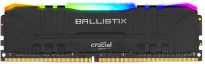 क्रूशियल Ballistix 3600 MHz DDR4 8 GB (सिंगल चैनल) PC, सर्वर उदिम्म (CL16 Desktop Gaming RAM RGB)