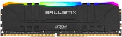 Crucial Ballistix 3200 MHz DDR4 32 GB (Single Channel) PC, Server UDIMM (CL16 Desktop Gaming RAM RGB)
