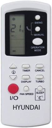 Haimac AC Remote No.190C Compatible with Remote Control HYUNDAI AC Remote Controller