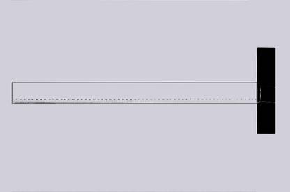 VISHAL Tee Square - / Architect Tee Square - / Draughtsman Tee Square - / Tee Scale/Tee Square - 80 cm Ruler