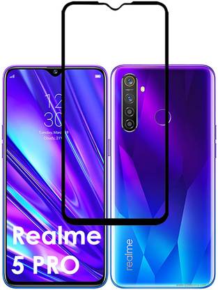 Flipkart SmartBuy Edge To Edge Tempered Glass for Realme 5 PRO