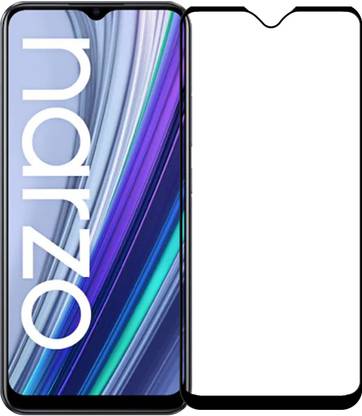Karpine Edge To Edge Tempered Glass for Realme Narzo 50A