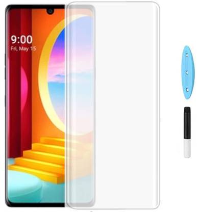 STP FEEL Tempered Glass Guard for LG Velvet Advanced Technology UV Glass With Installation Kit