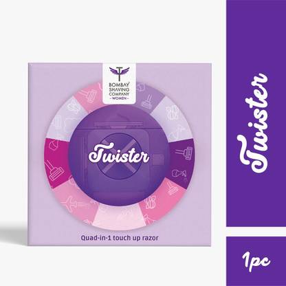 BOMBAY SHAVING COMPANY Twister- All In One Hair Remover for Instant Touch-ups, Women