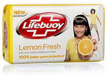 LIFEBUOY LIME SOAP PACK OF 125GRAMS*8