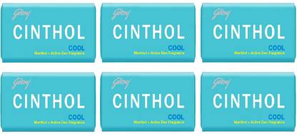 CINTHOL कूल बाथ सोप 100gm पैक ऑफ 6