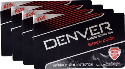 DENVER Black Code Odor Shield Soap