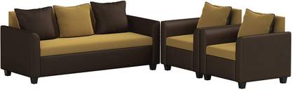 amaz Leather 3 + 2 + 2 + 1 Sofa Set