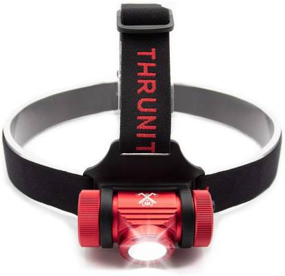 ThruNite TH02 1500 Lumens Bright Rechargeable LED Headlamp, CREE XHP50 LED Headlight with 18350 1100mAh Battery, IPX-8 Waterproof Neutral White Headlamp for Outdoor - NW Torch