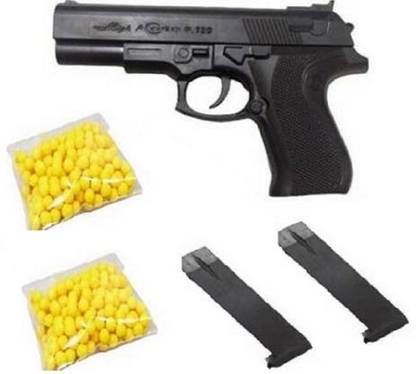 ADVcollection (All Day Valuable) Mouser and PubG Gun P 729 with 100+ Bullets and with 2 Magazine. Guns & Darts