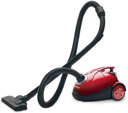 EUREKA FORBES Quick Clean DX Dry Vacuum Cleaner with Reusable Dust Bag  (Red, Black) at Rs. 3499