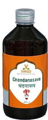 Virgo UAP Pharma Chandanasava | Useful in burning urination, Urinary diseases problem | Pack of 2 | Each of 450ML