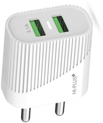 HI-PLUS 3.1 A Multiport Mobile Charger with Detachable Cable