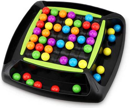 Ethnic Forest Rainbow Ball Chess Board Games,Kids Puzzle Magic Rainbow Ball Matching Game