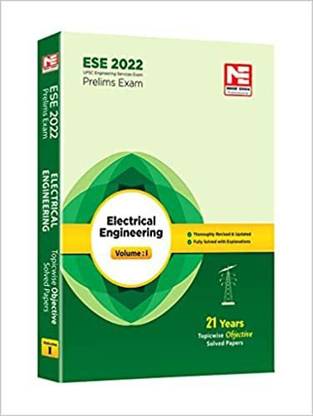 ESE 2022 Prelims Exam Electrical Engineering Topicwise Objective Solved Papers Volume I
