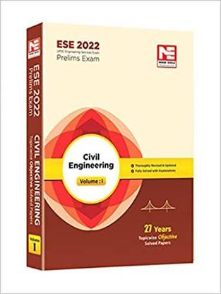 "ESE 2022 Prelims Exam Civil Engineering Topicwise Objective Solved Papers Volume I	"
