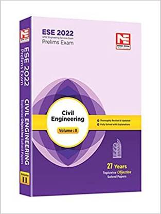 ESE 2022 Prelims Exam Civil Engineering Topicwise Objective Solved Papers Volume II