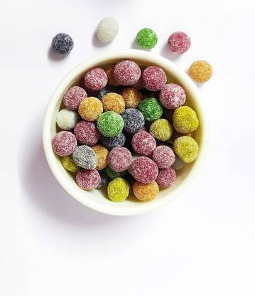 Organic Bites Mix Fruit Churan Toffee- Pineapple, Guava, Imli, Anardana, Mango- Churan Balls Mix fruit churan Candy