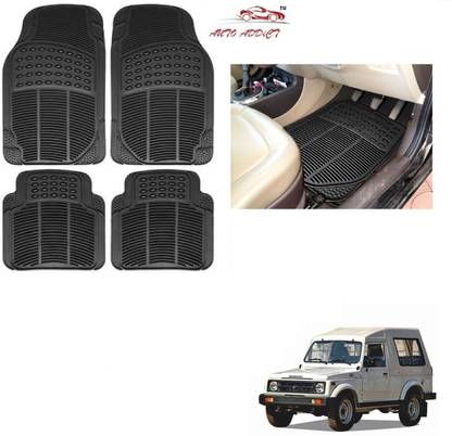 AuTO ADDiCT Rubber Standard Mat For  Maruti Suzuki Gypsy