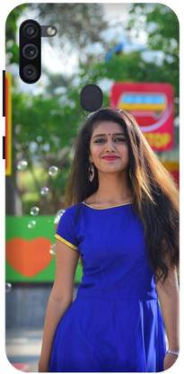 UMPRINT Back Cover for Samsung Galaxy M11 Priya Prakash Actor Printed Back Cover