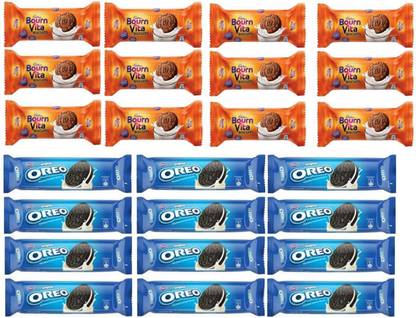 Cadbury Oreo 12 pc and 12 pc combo pack Cookies Biscuit