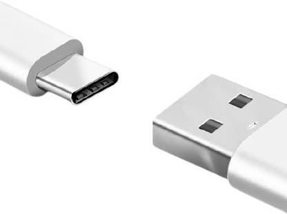 Smartell USB Type C Cable 2 A 1.2 m OPPO Type-C USB Cable for OPPO A9 2020 USB Cable Original Like | Charger Cable | Rapid Quick Dash Fast Charging Cable | Data Sync Cable | Type C to USB A Cable (1.2Meter,White)