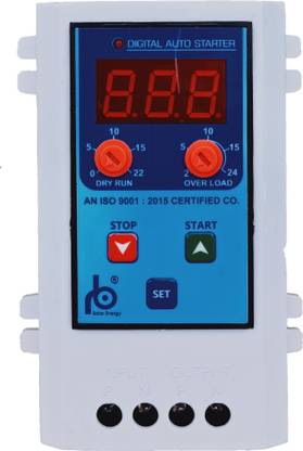 RB Solar Energy Digital Air conditioner AC Starter ON OFF switch or Motor starter switch with overload protection 30 A Two Pin Socket