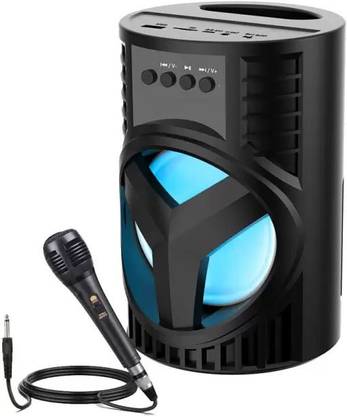 ANY KART Good Quality Super Bass Portable Wireless Massive Sound Box system Multimedia Speaker Led Light mini Home theatre AUX supported Carry Handle Speaker FM Radio USB, Micro SD Card Reader Micro Hi-Fi System