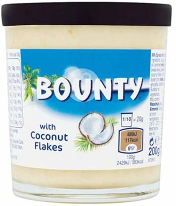 BOUNTY With Coconut Flakes Spread Imported