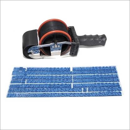 dinojames Handy BAtch Coder Letter Size-18mm(Print for big bag,bore,cartoon) Label Stamping Machine