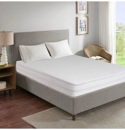 Cloude King Size Elastic Strap Polycotton Stretchable, Waterproof Mattress Cover