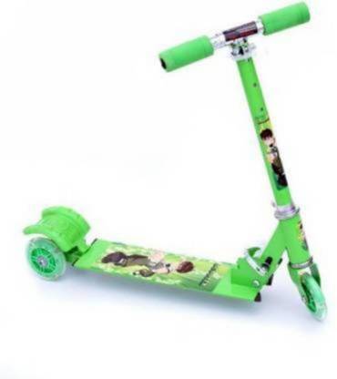 Pepino Latest Skate Scooter for Kids with 3 Wheels and 3 Position Adjustable Height (Pack OF 1 )