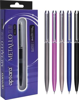 APSARA Metallo Slim Ball Pen