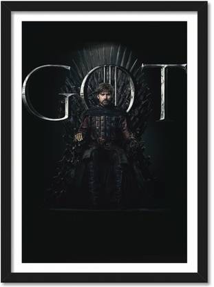 GAME OF THRONES TV SERIES FRAMED POSTER FOR ROOM & OFFICE (10 X 13 INCH ) FRAMED Paper Print
