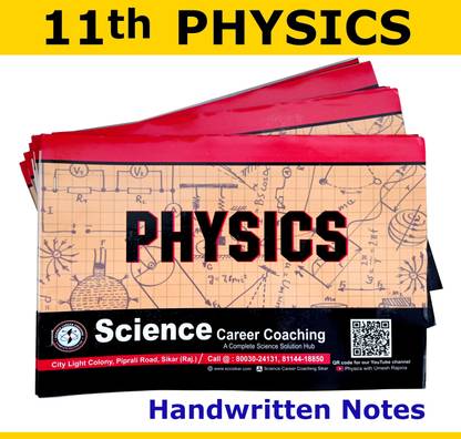 11th PHYSICS Handwritten Notes