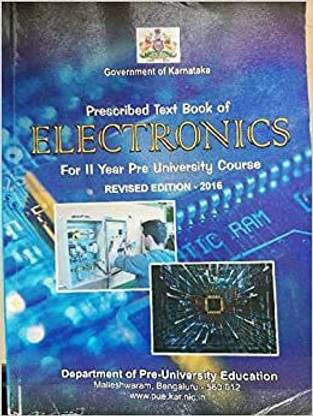 2nd PUC Electronics Textbook