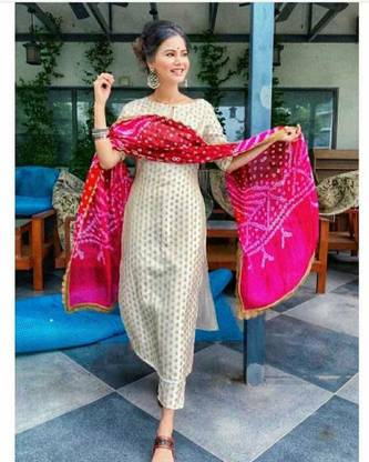 Women Kurta and Palazzo Set